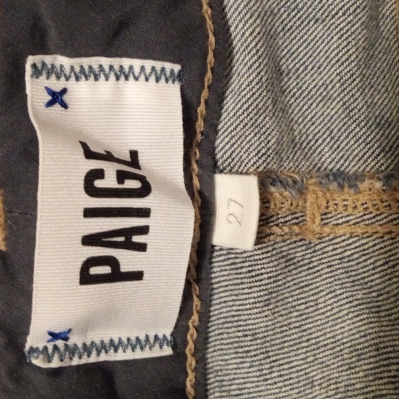PAIGE Skyline Ankle Peg Jeans 27 - Picture 10 of 13